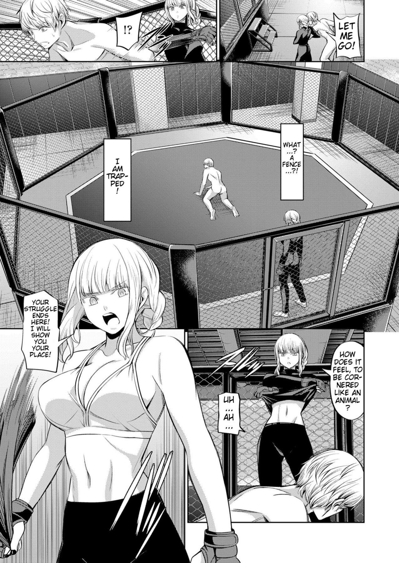 Hentai Manga Comic-Human Punching Bag-Read-23